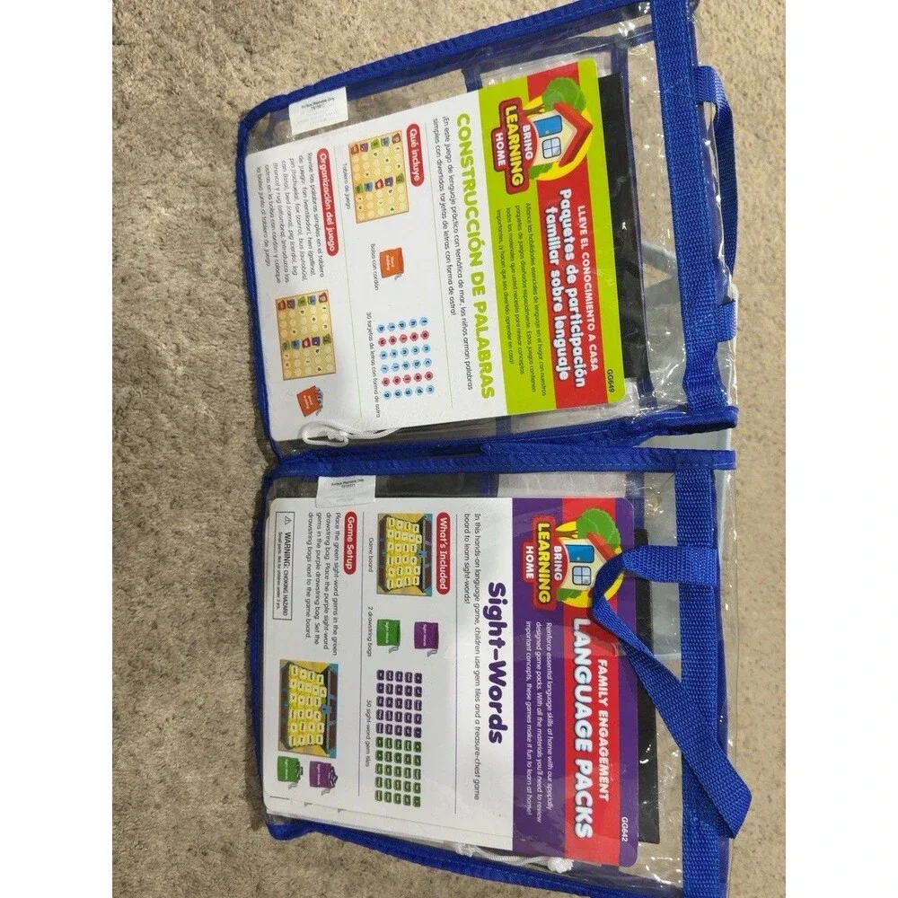 Lakeshore Family Engagement Language Packs Word Building & Sight-Words
